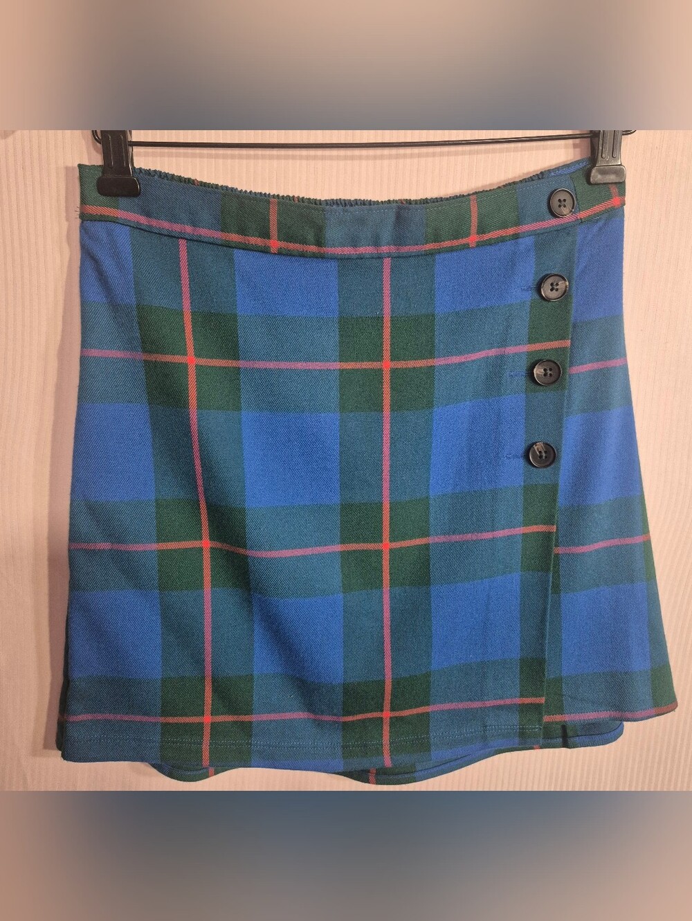 Plaid Mini Skirt